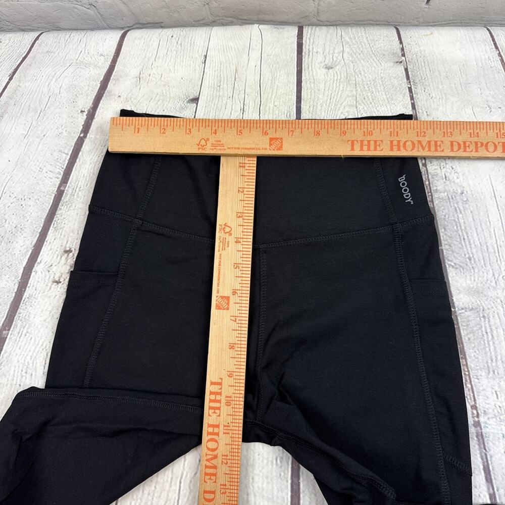 Boody Black High Waisted Full Length Leggings Womens Size S - Picture 7 of 12
